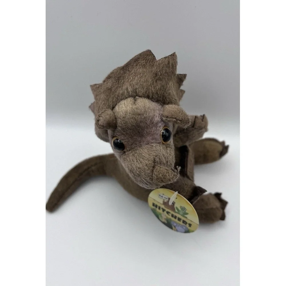 Squire Boone Village Hitchers‎ Triceratops Dinosaur Plush 6 Inch
